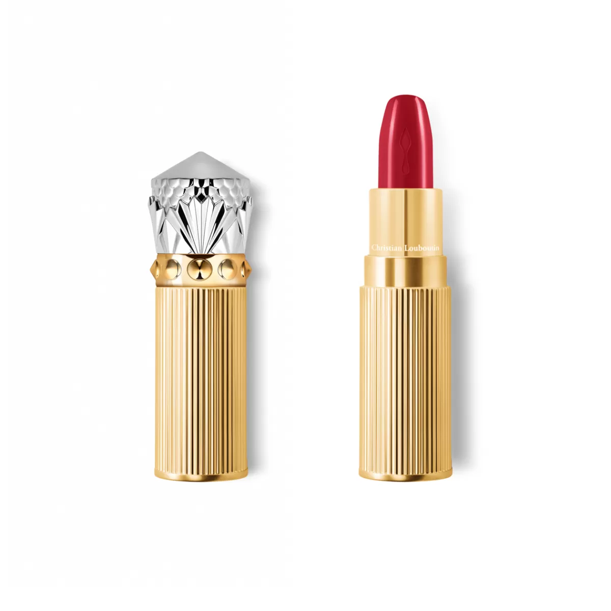 Christian Louboutin Rouge Louboutin Silky Satin On The Go